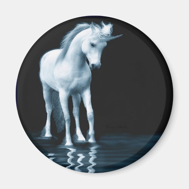 Customisable unicorn magnet (Front)