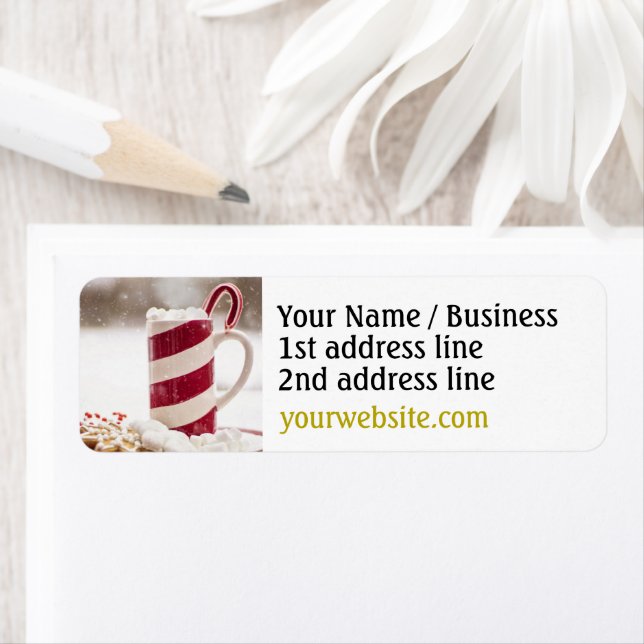 Customisable Use Your Own Photo Address Labels (Insitu)