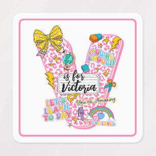 Customisable “V is for” Alphabet Art – Inspiration