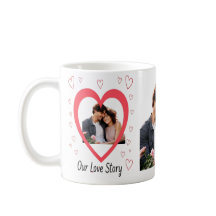 Customisable Valentine’s Day mug – Our Love Story