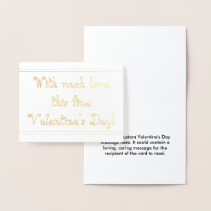 Customisable Valentine's Day Card
