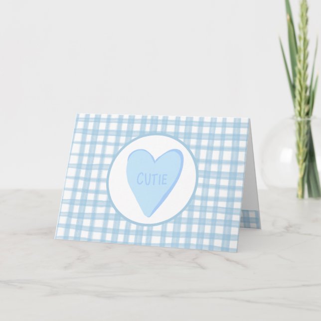 Customisable Valentines Day Card (Front)