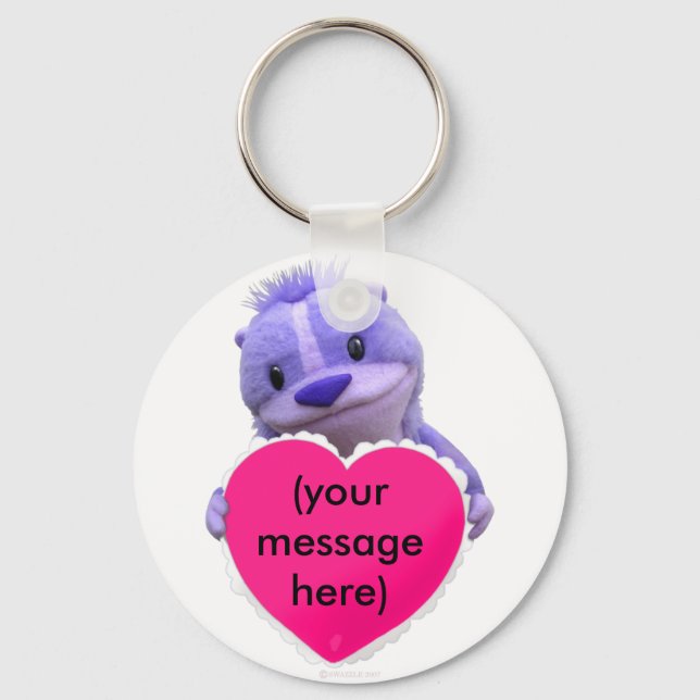 Customisable Valentine's Day key chain (Front)