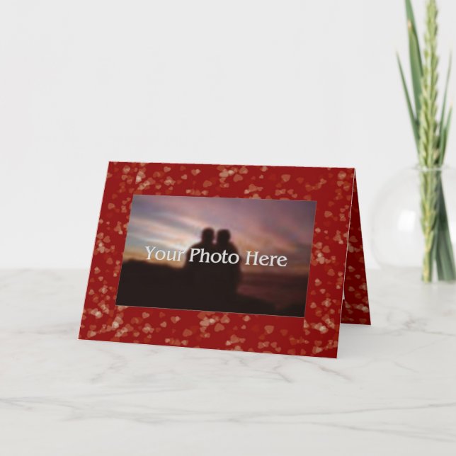 Customisable Valentine's Frame Card (Front)