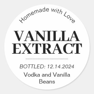 Customisable Vanilla Extract Label AB_01rd