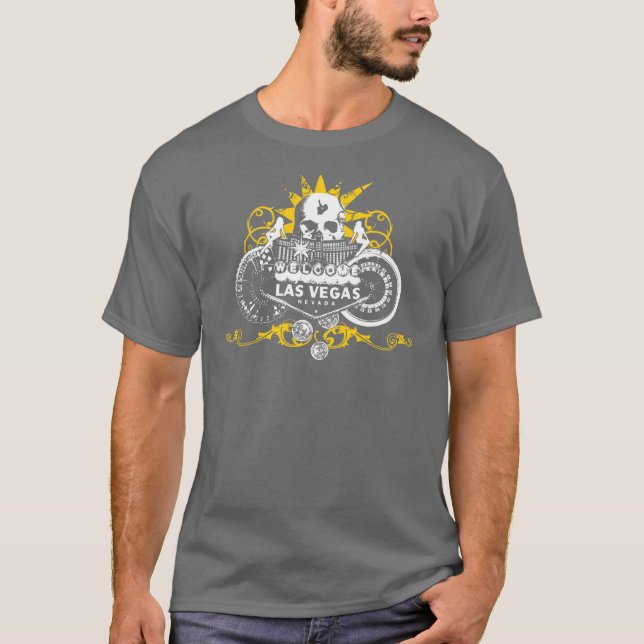 Customisable Vegas Bachelor party shirt (Front)
