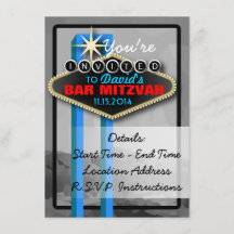 Customisable Vegas-Themed Event Invitation