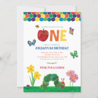 Customisable Very Hungry Caterpillar 1st Birthday