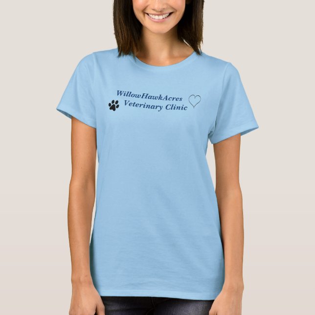 Customisable Veterinary Clinic T-Shirt (Front)