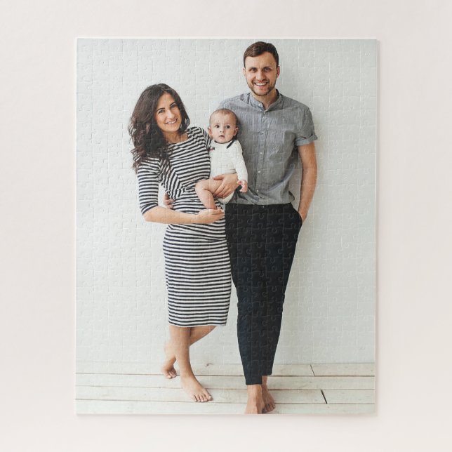 Customisable Vetical Family Photo Puzzle (Vertical)