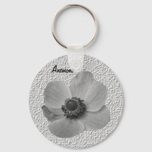 Customisable Vintage Anemone Keychain
