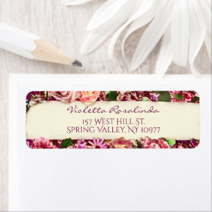 Customisable Vintage Girly Floral Joy To The World