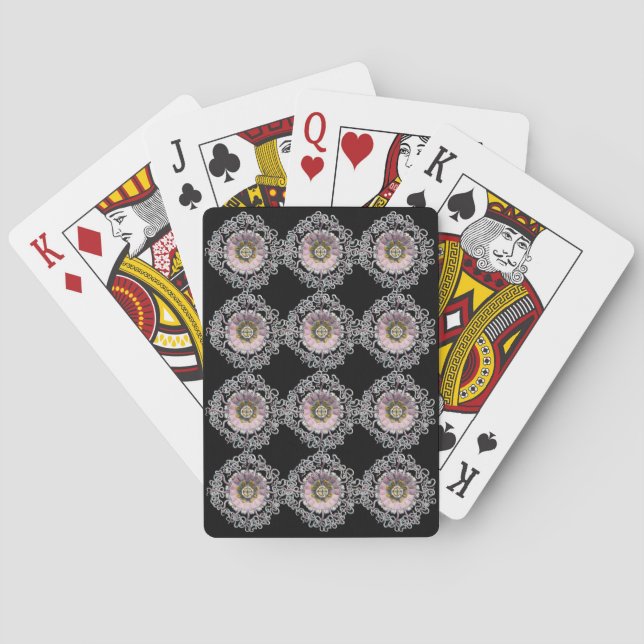 Customisable Vintage Haeckel Playing Cards (Back)
