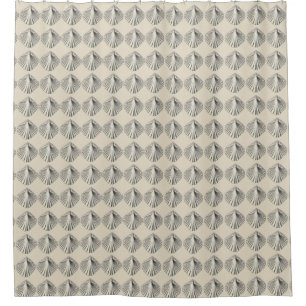 Customisable Vintage Haeckel Sea Shell Shower Curtain