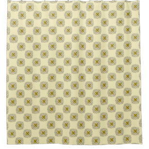 Customisable Vintage Haeckel Shower Curtain