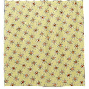 Customisable Vintage Haeckel Shower Curtain