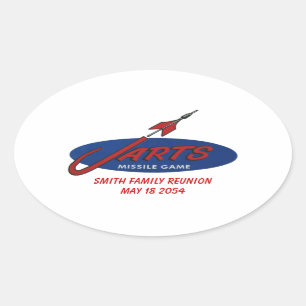 Customisable Vintage Jarts Sticker