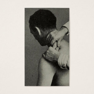 Customisable Vintage Old Timey Massage Photo