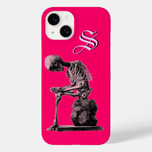 Customisable Vintage Skeleton "Thinker" Case-Mate iPhone 14 Case