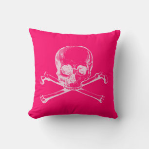 Customisable Vintage Skull Cushion