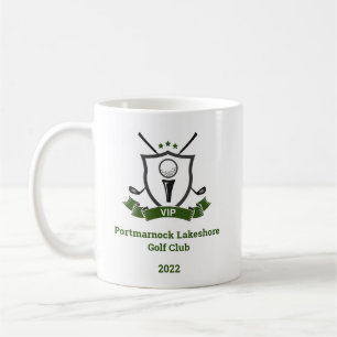 Customisable VIP Golf Club Coffee Mug - 11 oz.