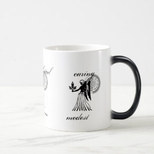 Customisable Virgo traits Greek-style Zodiac Magic Mug