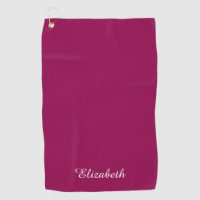 Customisable Viva Magenta Template Name Monogram