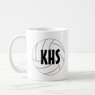 Customisable Volleyball Coffee Mug