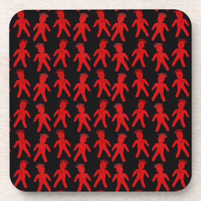 Customisable Voodoo Dolls Coaster (Front)
