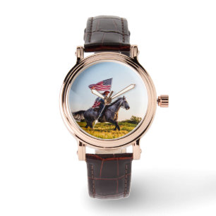Customisable watches American flag