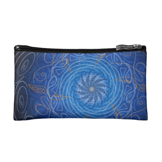 Customisable Water (Psychedelic spirograph) Cosmetic Bag