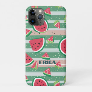 Customisable Watermelon Pattern iPhone 11 Pro Case
