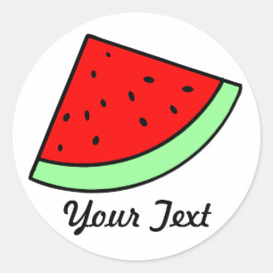 Customisable Watermelon Sticker (LIGHT)