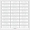 Customisable Wedding Guest Address Labels