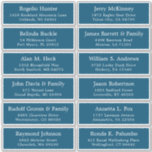 Customisable wedding guest address labels sticker<br><div class="desc">Easy to personalise,  names and addresses / individual wedding shipping address label stickers for guests.</div>