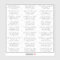 Customisable wedding guest address labels sticker