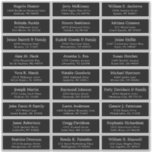 Customisable wedding guest address labels sticker<br><div class="desc">Easy to personalise,  names and addresses / individual wedding shipping address label stickers for guests. Black and white</div>
