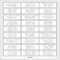 Customisable wedding guest address labels sticker
