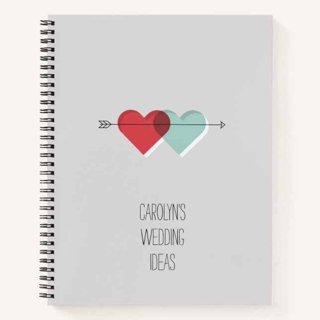 Customisable Wedding Ideas Journal (Front)