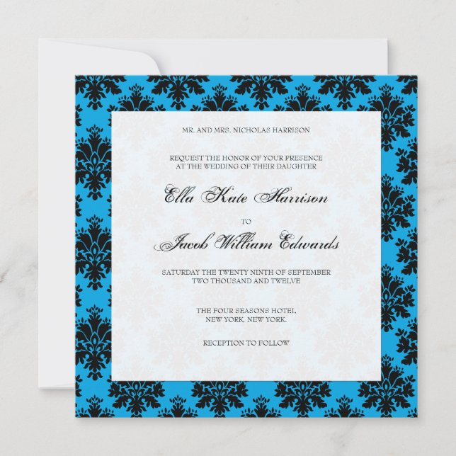 Customisable Wedding Invitation (Front)