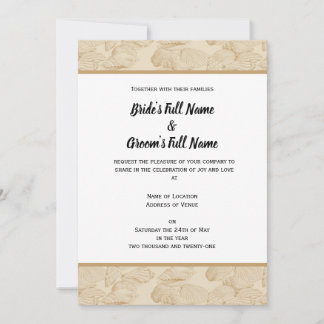 Customisable Wedding Invitation