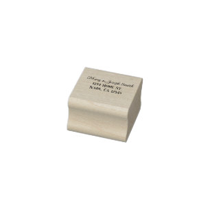 Customisable Wedding Invitations Thank You Rubber Stamp