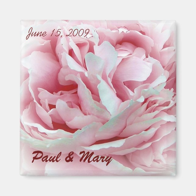 Customisable Wedding Magnet (Front)