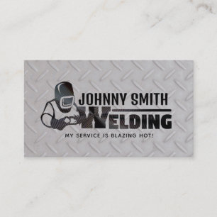 Customisable Welder Business Cards
