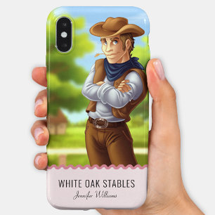 Customisable Western Cowboy iPhone 14 Case