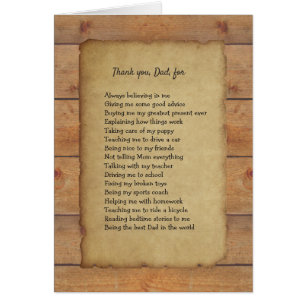 (Customisable) Western Style Father's Day Card