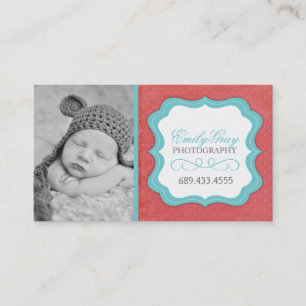 Customisable Whimsical Photographer Business Cards