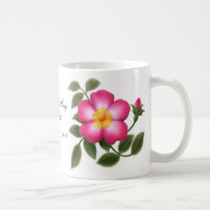 Customisable Wild Rose Mug