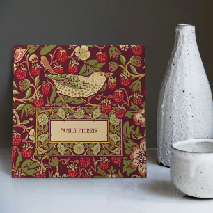 Customisable William Morris Strawberry Thief Tile