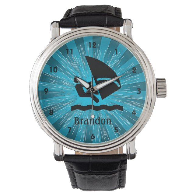 Customisable Windsurfing Design Watch (Front)